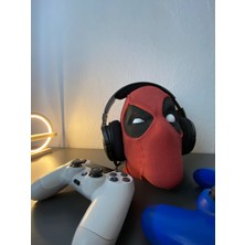 Cuzdara Deadpool Kulak Üstü Kulaklık Standı