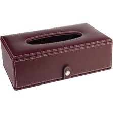 2k Suni Deri Peçetelik Mendil Kutusu 13*24*6 Cm.