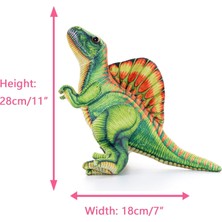 Fendii Dinozor Doldurulmuş Hayvan Çocuk Oyuncak Peluş Bebek Macera Oyun Arkadaşı (Yurt Dışından)