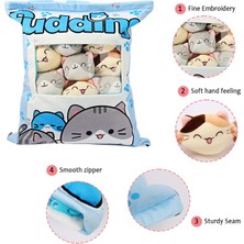Fendii Peluş Yastık Yastık, Duyusal Kabarık Hayvan Bebek, Yumuşak Hayvan Bebek Oyuncak Yastık, Hediye Peluş Pamuk Doldurulmuş Hayvan Yastık, Kızlar ve Çocuklar Için Uygun (Yurt Dışından)