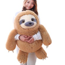 Fendii Büyük Peluş Tembellik Doldurulmuş Hayvan Oyuncak Peluş Oyuncak Büyük Peluş Tembellik Oyuncak Doğum Günü Noel Sevimli Tembellik Peluş Oyuncak Erkekler ve Kızlar Için (Yurt Dışından)