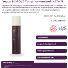 Celleanser Nemlendirici, Besleyici, Antioksidan, Akne ve Gözenek Karşıtı Vegan Tonik