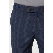 Gri Ekose Kumaş Pantolon 2739-3 40