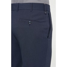 Gri Ekose Kumaş Pantolon 2739-3 40