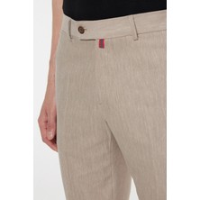 Bej Kumaş Pantolon 2852-1 44