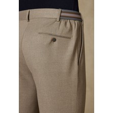 Andrea Nicolotti Bej Kumaş Pantolon 889-2 46