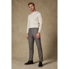 Andrea Nicolotti Açık Gri Kumaş Pantolon 883-1 50