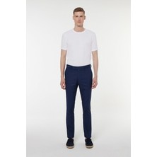 Koyu Lacivert Kumaş Pantolon 2728-4L 44