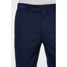 Koyu Lacivert Kumaş Pantolon 2728-4L 44