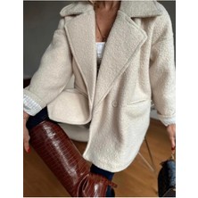 Oversize Kruvaze Buklet Kaban