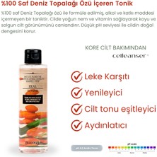 Celleanser %100 Saf Deniz Topalağı Içeren Lekeleri Hedefleyen Aydınlatıcı, Yenileyici, Nemlendirici Yüz Tonik