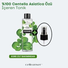 Celleanser 100% Saf Centella Asiatica Içeren Onarıcı, Nemlendirici, Yenileyici, Yatıştırıcı Yüz Tonik