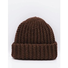 Külah Kadın El Örgüsü Mor Bere