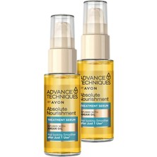 Avon Advance Techniques Argan Yağı İçeren Besleyici Saç Serumu 30 ml x 2 adet