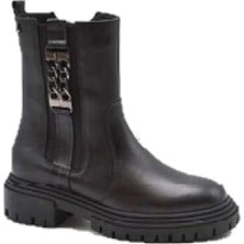 Venüs 2253809 Siyah Deri Bot