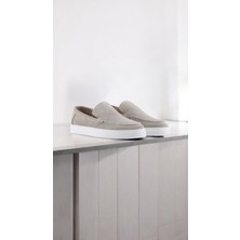 Hakiki Deri Taş Süet Loafer Erkek Ayakkabı 620-06