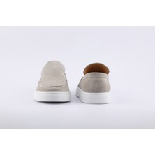 Hakiki Deri Taş Süet Loafer Erkek Ayakkabı 620-06