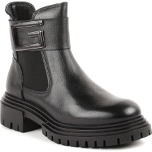 Venüs 2253852 Siyah Deri Bot