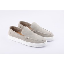 Hakiki Deri Taş Süet Loafer Erkek Ayakkabı 620-06