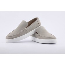 Hakiki Deri Taş Süet Loafer Erkek Ayakkabı 620-06