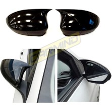 Carmind Ford Focus 2 Batman Yarasa Ayna Kapağı Piano Black 2005-2008