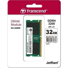 Transcend 32GB Ddr4 3200MHZ CL22 Notebook Ram Value JM3200HSE-32G