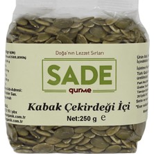 Sade Gurme x 2 Paket Kabak Çekirdeği Içi 250 gr