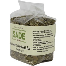 Sade Gurme x 2 Paket Kabak Çekirdeği Içi 250 gr