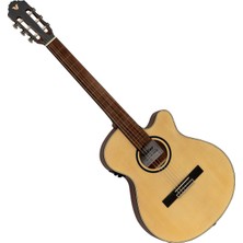 Valler VGX305 Naturel Cutaway İnce Kasa Perdesiz Elektro Gitar