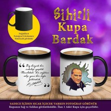 Asilmeydan Kemal Atatürk Inkılap Sözü Sihirli Hediyelik Kupa BARDAK-SKB4575