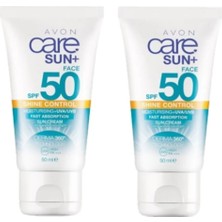 Avon Care Sun+ Shine Güneş Kremi Spf50 50 ml. 2li