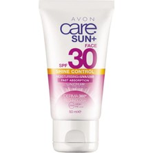 Avon  Care Sun+ Shine Güneş Kremi Spf30 50 ml. 2li