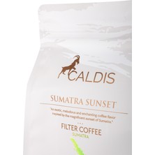 Caldis®  Sumatra Sunset™ 250 gr  Sumatra Yöresel Öğütülmüş Filtre Kahve