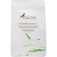 Caldis®  Sumatra Sunset™ 250 gr  Sumatra Yöresel Öğütülmüş Filtre Kahve