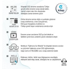 Nettekurs Yayınları Dgs Sayısal - Sözel Konu Anlatımlı Soru Bankası, 10 Deneme Dgs Sınava Tam Hazırlık E-Kitap Paketi