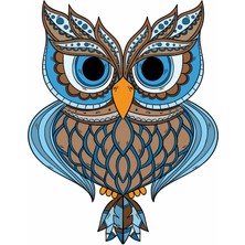 Sticker Usta Baykuş Sticker Araba Oto Motosiklet Karavan Sticker 00252