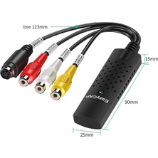 Markofist MF-CC11 Analog Rca USB Video Capture Card