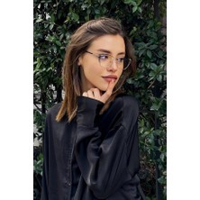 Cat Eye Mety Mavi Işık Korumalı Blue Block Ekran Gözlüğü