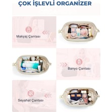 Kabarık Dolgulu Kozmetik Çantası - Pembe