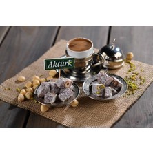 Aktürk Fındıklı Çifte Kavrulmuş Hindistan Cevizli Hediyelik Lokum 300 gr Hediyelik - Turkish Delight