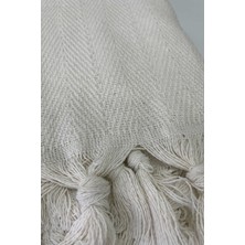 Uğur Home 200x230cm Çift Kişilik Bağlamalı Saçaklı Pike