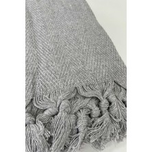 Uğur Home 200x230cm Çift Kişilik Bağlamalı Saçaklı Pike