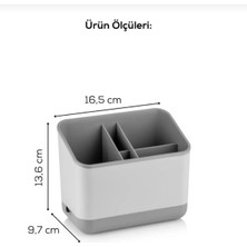 Homelife's 5 Bölmeli Organizer Kaşıklık Foly Life Kaşıklık