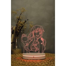Yubi Design Nami , One Piece 3 Boyutlu Dekoratif Gece Lambası 3d