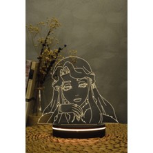Yubi Design Lenore , Castlevania - 3 Boyutlu Dekoratif Gece Lambası 3d