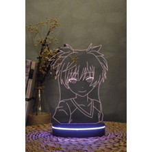 Yubi Design Nagisa Shiota , Assasination Classroom - 3 Boyutlu 16 Renk Dekoratif Gece Lambası 3d