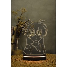 Yubi Design Nagisa Shiota , Assasination Classroom - 3 Boyutlu 16 Renk Dekoratif Gece Lambası 3d