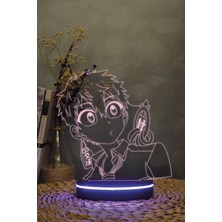 Yubi Design Kou Toilet Bound Hanako 3 Boyutlu Dekoratif Gece Lambası 3d