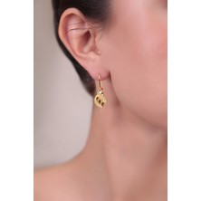 Çelikoğlu Kuyumculuk 14 Ayar Altın Taşsız Küpe 2,14 gr