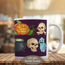 Asilmeydan Halloween-Cadılar Bayramı Tema Baskılı Kupa Bardak Hediyelik-841